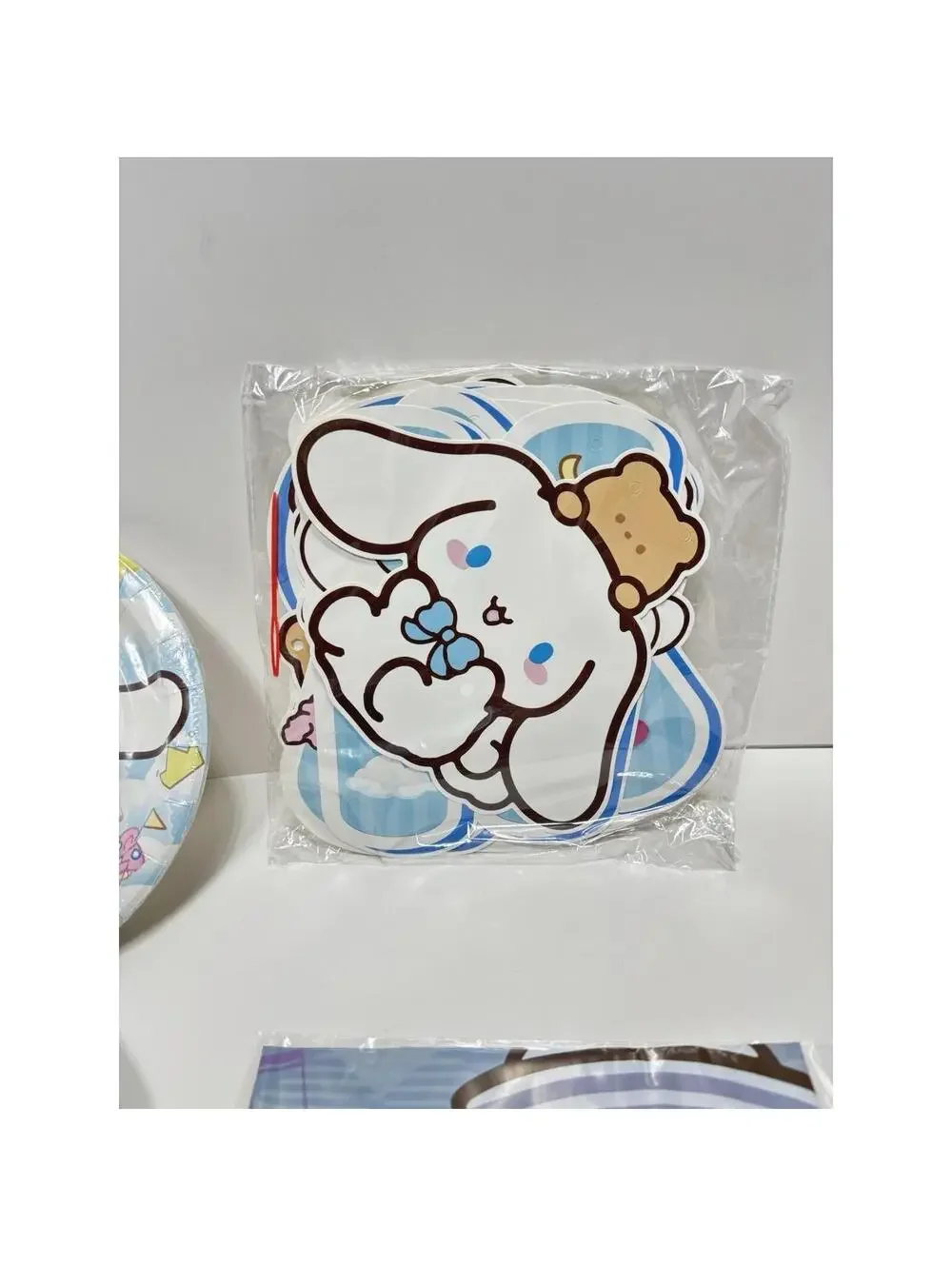 Cinnamoroll Party Supplies Tableware Set Plates Napkins Tablecloth Sanrio Cute